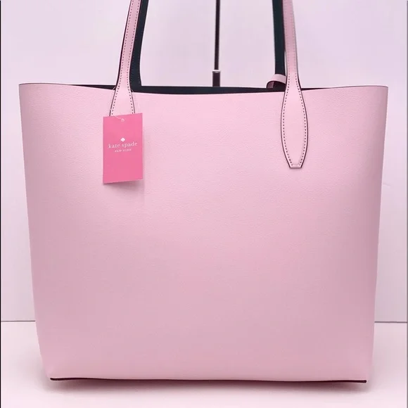 Kate Spade Colada Pineapple Graphic Large Tote Bag Pink Multi NWT - Picture 3 of 13